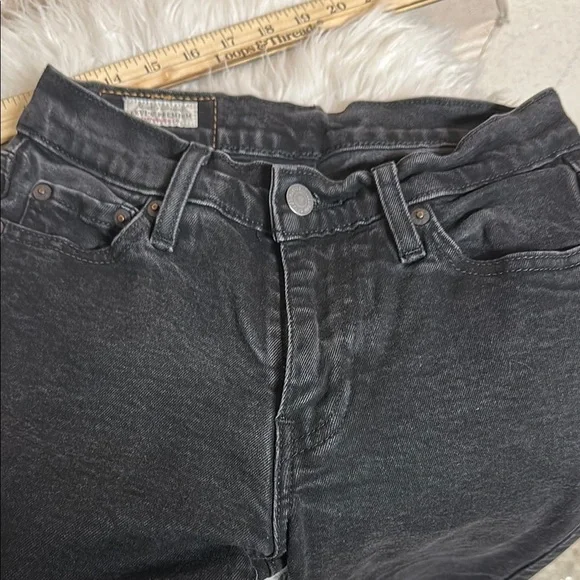 Levi's Black Skinny Jeans Classic Style - Picture 5 of 8